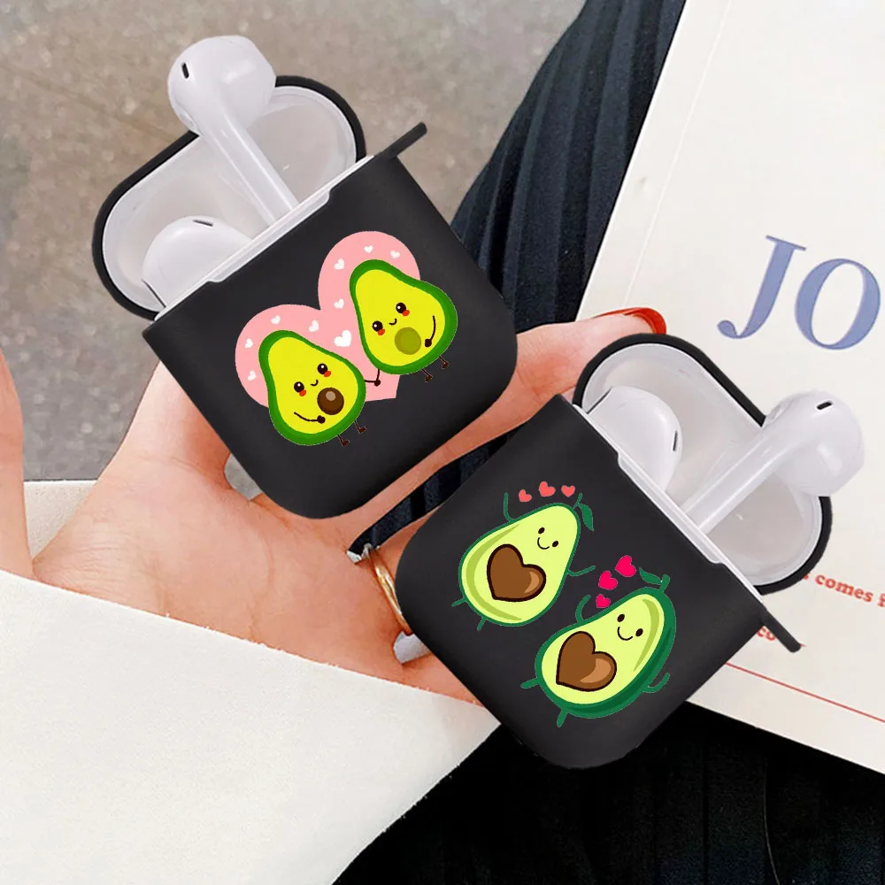 Новый силиконовый чехол для наушников Airpods 1/2 Мультяшные милые мягкие чехлы с