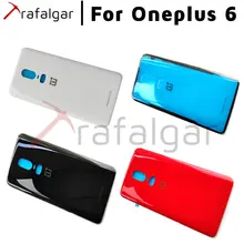 Oneplus 6 крышка батареи Задняя стеклянная Oneplus6 задняя дверь Корпус чехол Oneplus 6T Задняя панель Oneplus 6 крышка батареи с клеем