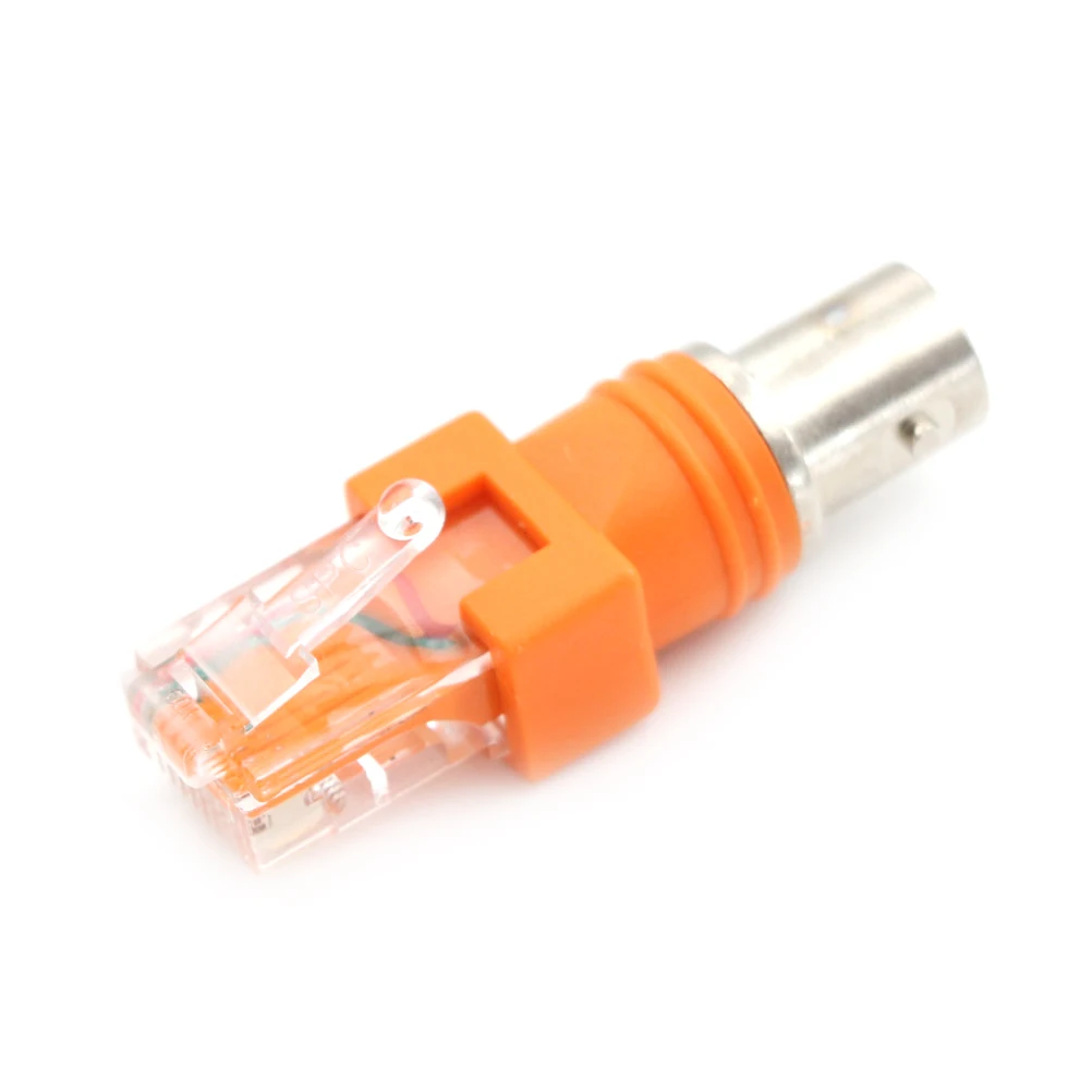Practical 1Pc BNC Female to RJ45 male adapter Connectors Chassis Panel Mount Monitor Accessories Hot | Обустройство дома