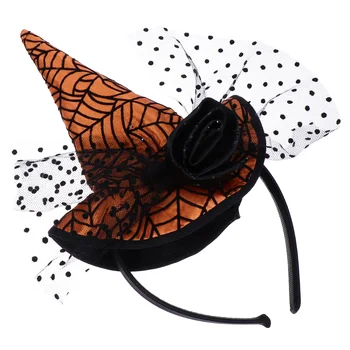 

Halloween Hair Hoop Witch Hat Headband Creative Performance Hairband Hair Clasp Halloween Headband Witch Hat