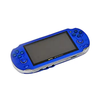 

Handheld Game Console 4.3 inch 8G Easy Operation Screen MP3 MP4 MP5 Player HD X6 Support for PSP Game,Camera,Video,E-book