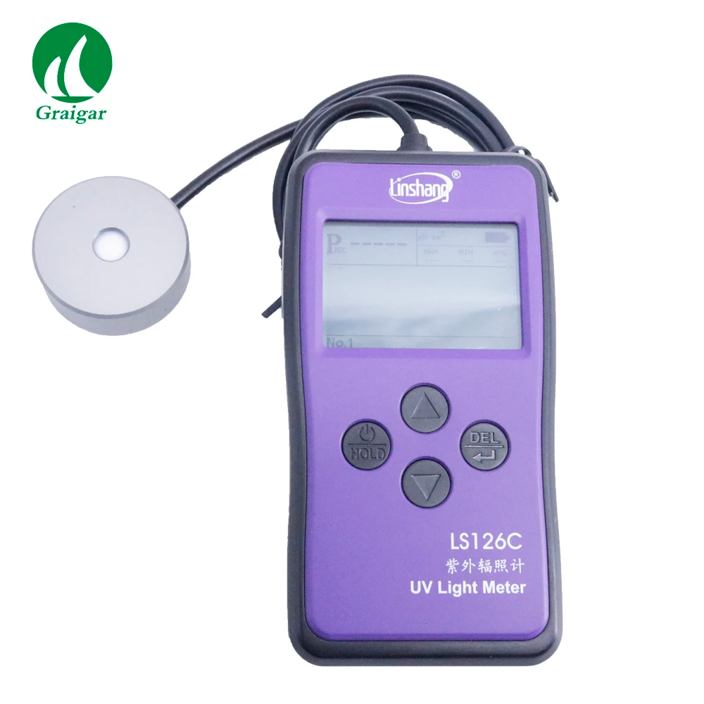 

LS126C Ultraviolet Sterilization Lamp UV Intensity Tester UV Light Meter 230nm-280nm Measuring Range: 0-20000 uW/cm2