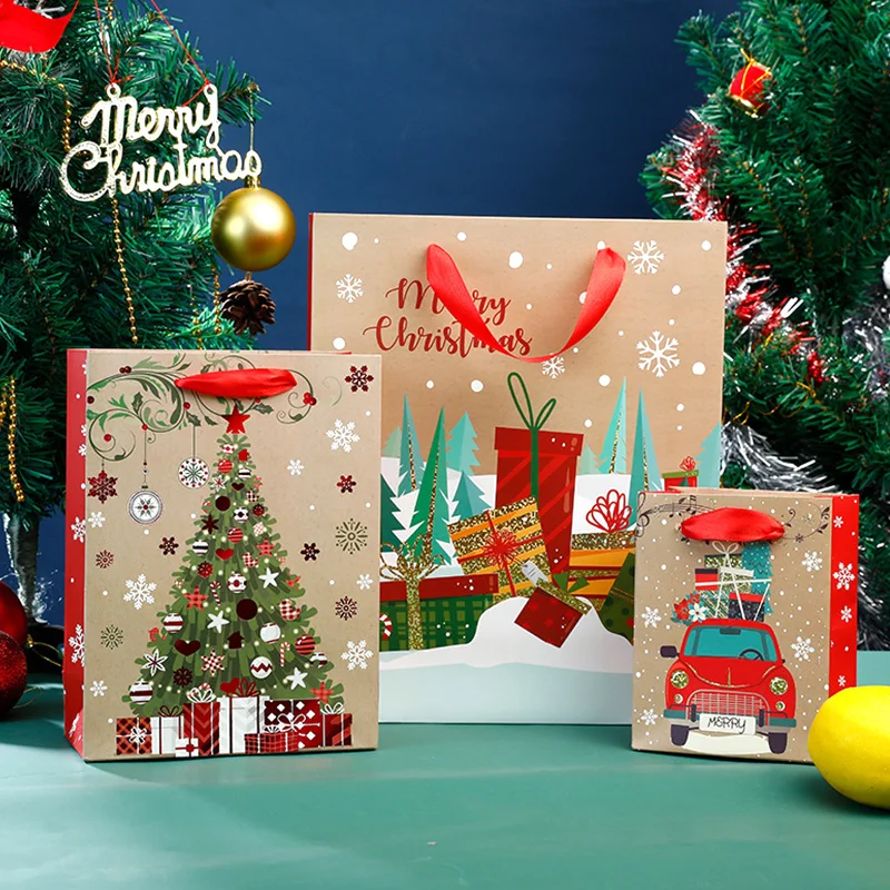 Partylite Christmas 2022 1Pc Snowflakes Merry Christmas Candy Cookie Packaging Bag Boxes Kraft Paper  Gift Bags New Year 2022 Natal Xmas Tree Party Favor|Gift Bags & Wrapping  Supplies| - Aliexpress