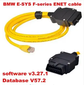 

NEW Ethernet to OBD ForBMW F Series ENET Cable E-SYS ICOM 2 Coding Without CD ESYS ICOM Coding Diagnostic Tool