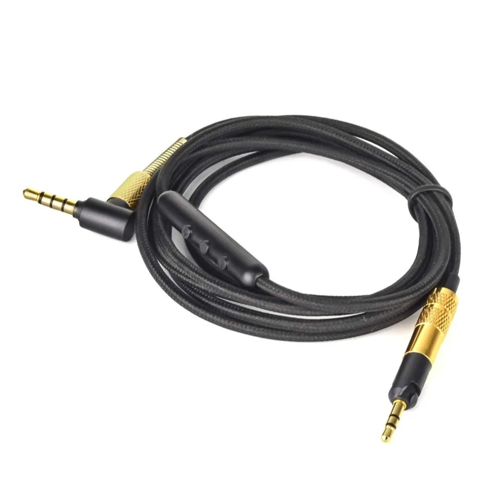 OFC Braided Replacement Cable Extension Cord For Pioneer DJ HDJ-X5 HDJ-X5BT HDJ-X7 HDJ-S7 HDJ-CX HDJ-Cue1 HDJ-Cue1BT Headphones