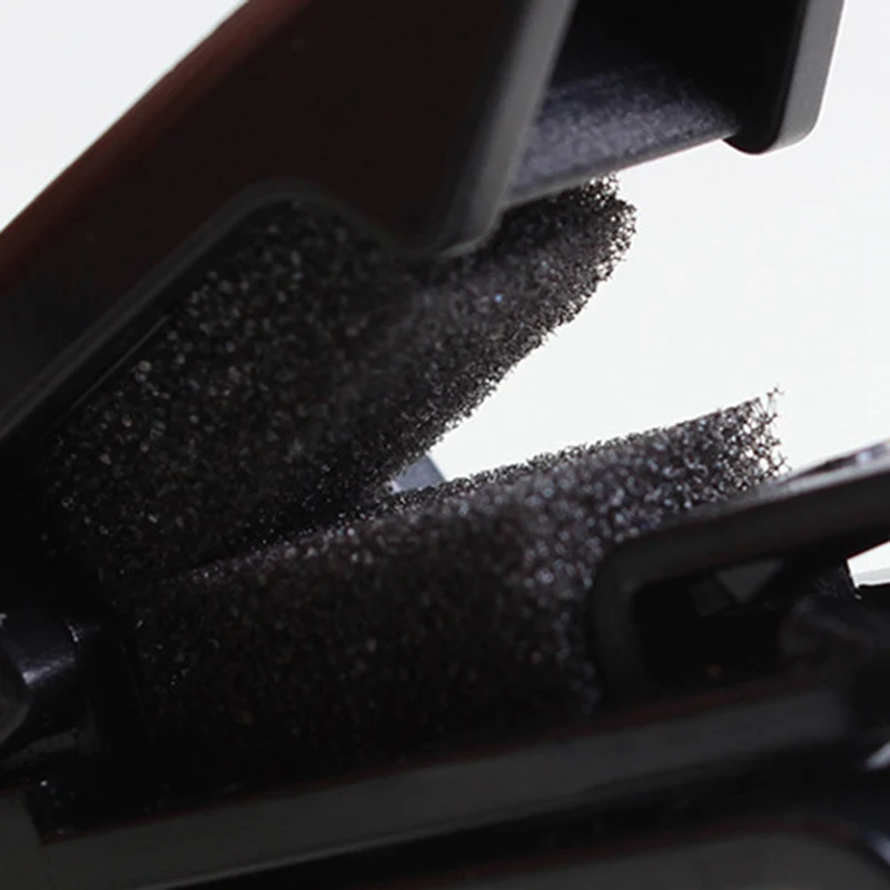 Portable Auto Fastener Clip Car Eyeglasses Clip Ticket Card Clamp ABS Car Glasses Cases Sunglasses Holder