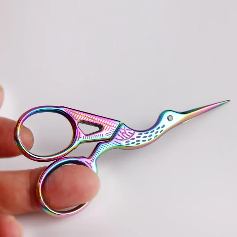 Форма журавля ножницы для красоты ногтей Стразы инструменты для макияжа маникюрные JZ-1