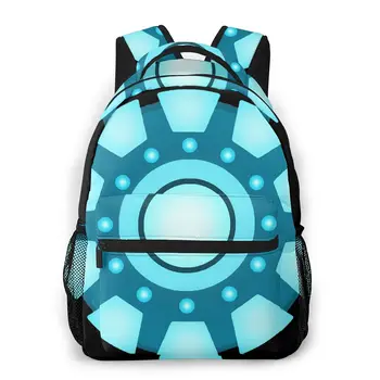 

2020 Large Capacity Arc Reactor Travel Backpacks New Pattern Iron Man Bag for Teenager