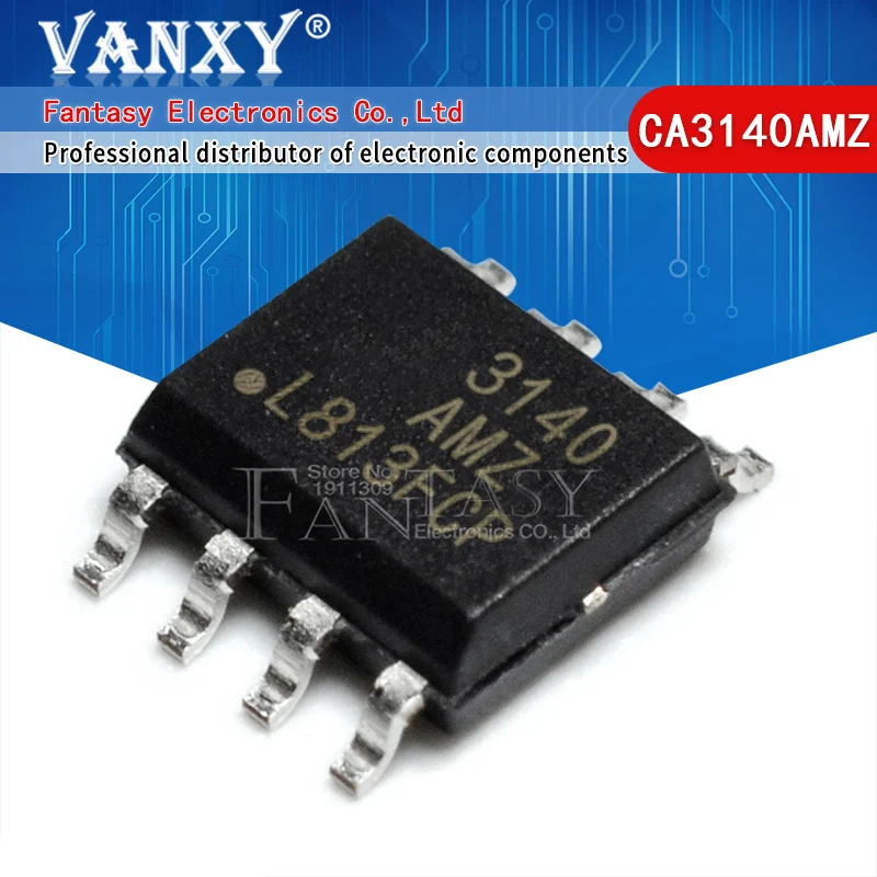 10 шт. CA3140AMZ SOP-8 CA3140A SOP8 CA3140 SOP 3140AMZ CA3140AMZ96 | Электронные компоненты и принадлежности