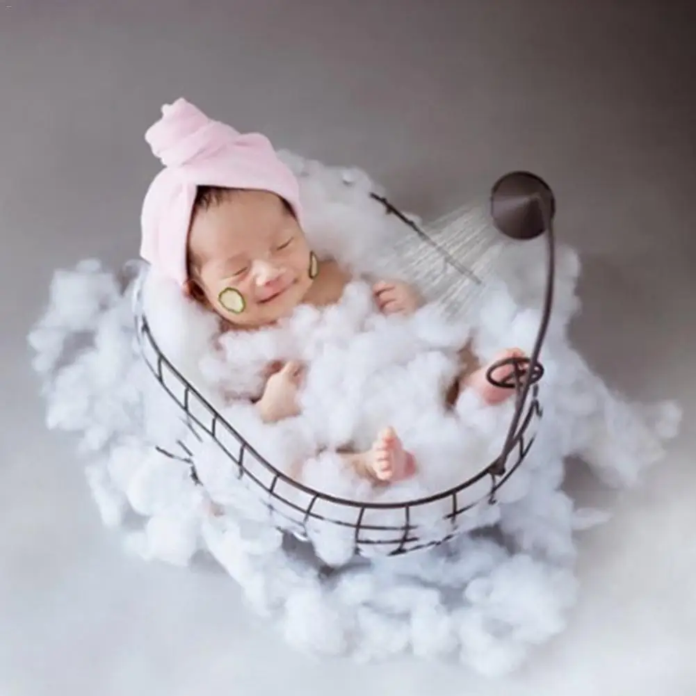 Новорожденная детская корзина фотография кровать месяц Ванна Цветок для фотографии кровать мебель Небольшая Ванна подставки для домашнего декора стойки