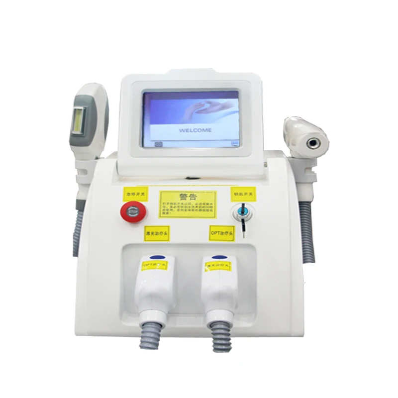 

2 In1 OPT IPL SHR Laser Machine Removal Tattoo Hair Removal Skin Rejuvenation Beauty Machine