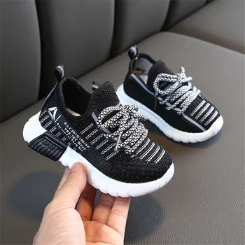 

Koovan Children's Sneakers 2020 Spring Children Shoes Boys Girls Sport Shoes Breathable Infant Soft Bottom Non-slip Casual Kids