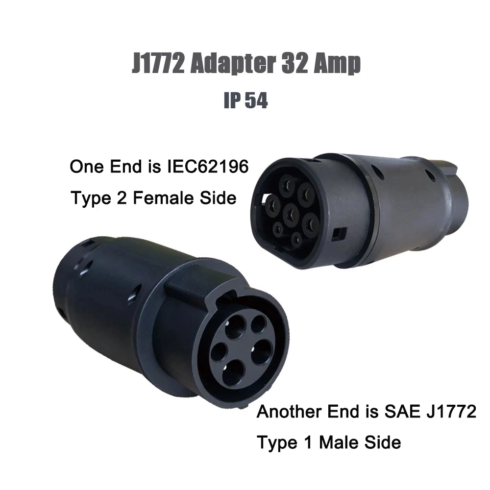 SAE J1772 stecker EV Auto Ladegerät Typ 1 und Typ 2 IEC 62196 2 Adapter  Elektrische Fahrzeug Lade für nissan Leaf Auto|Accessoires| - AliExpress