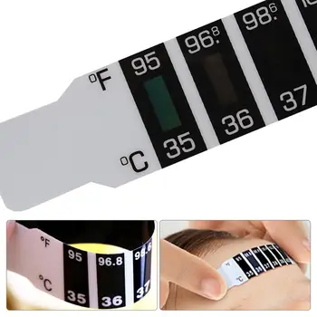 

1pcs Children's temperature paste baby forehead temperature paste flexible forehead temperature paste thermometer outlet