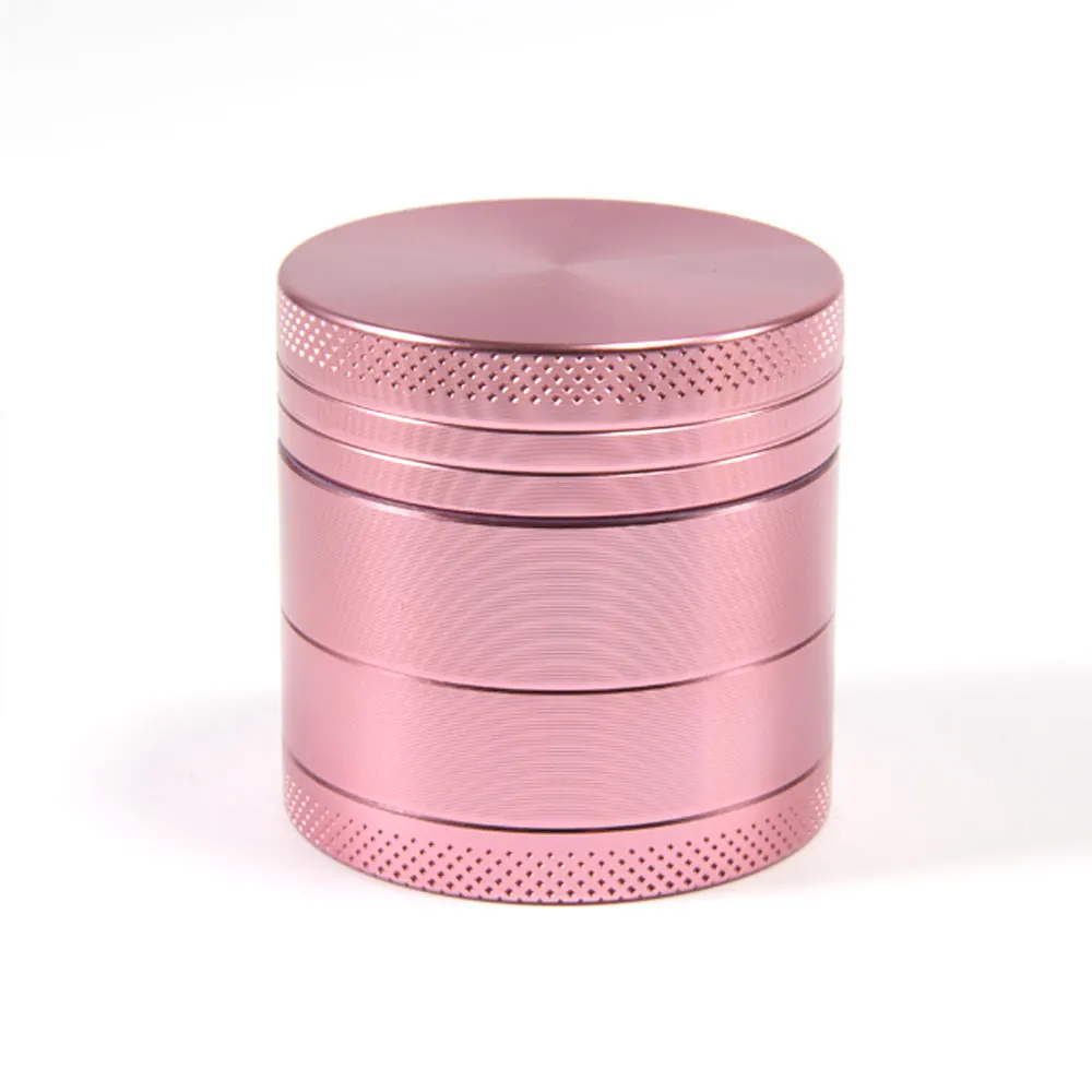 40MM 4-layer Aluminum Alloy Herbal Grinder Spice Weed Grinders Smoking Pipe Accessories Gold Smoke Cutter |
