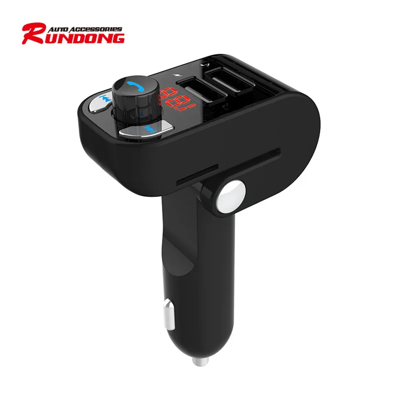 

Cross border vehicle FM transmitter MP3 player Wireless hands free call Bluetooth vehicle cigarette lighter HK205