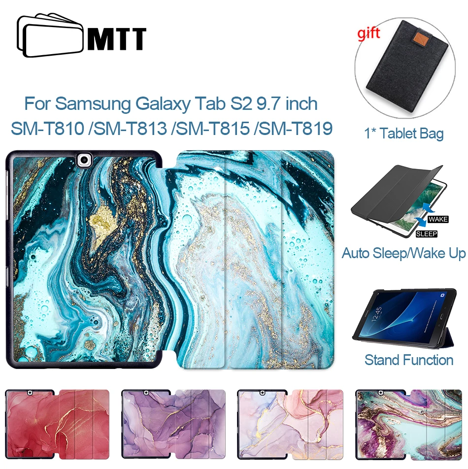 MTT мраморный чехол из искусственной кожи для Samsung Galaxy Tab S2 9 7 ''SM-T810 T815 T813 T819 с