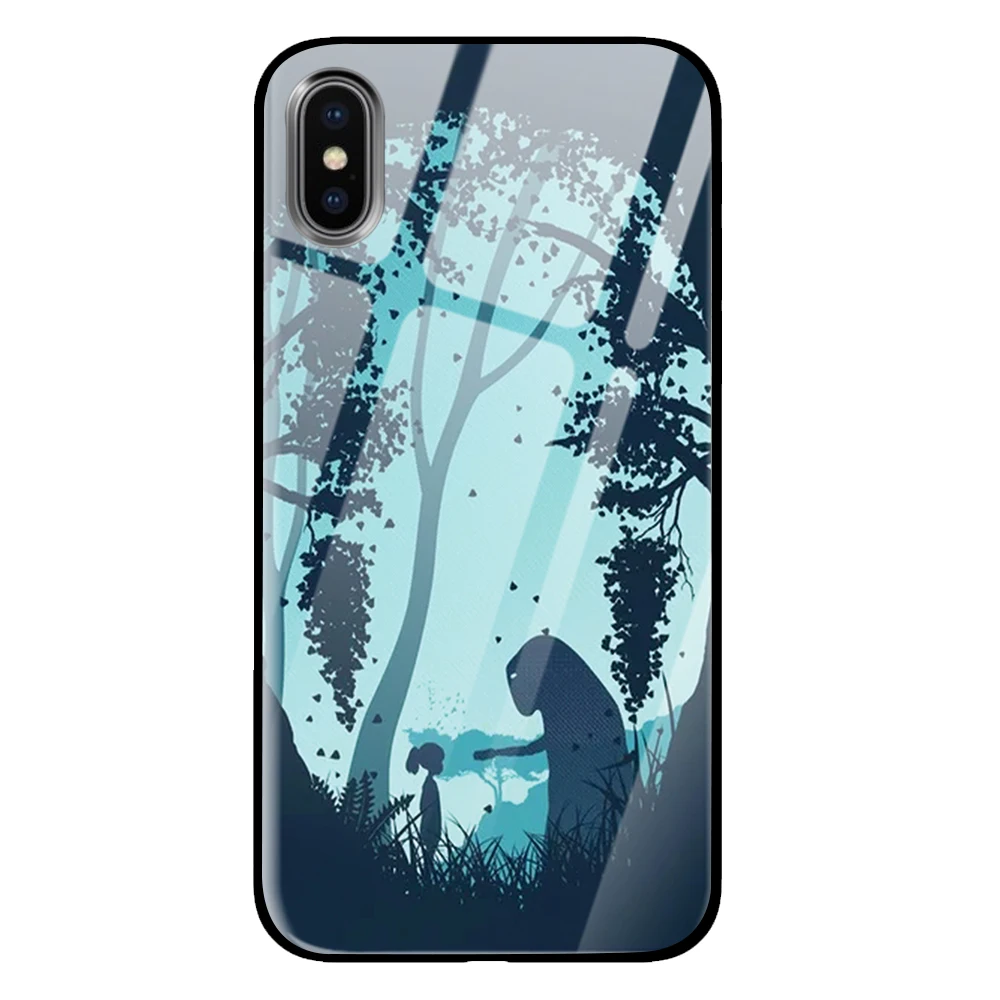 Роскошные Чехлы из закаленного стекла с рисунком из аниме для samsung Galaxy S10 S8 S9 Plus Note 8 9 - Цвет: 6