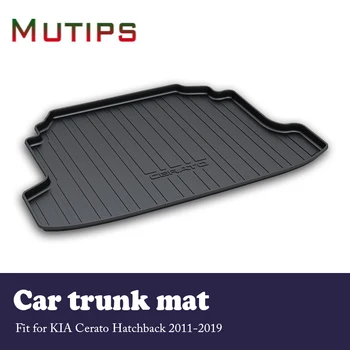 

Mutips Car Cargo rear trunk mat For Kia Cerato Hatchback 2011 2012 2013 2014 2015 2016 2017 2018 2019 Anti-slip mat Styling Pads