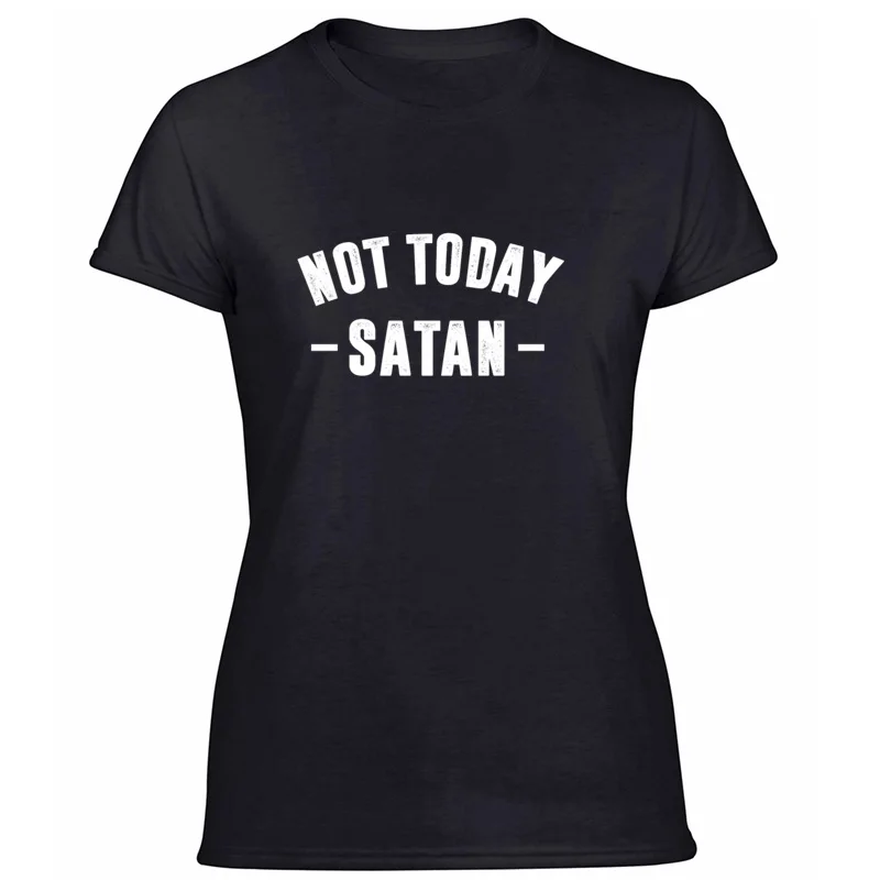 Комичная футболка с надписью «Hail satan», сатанинская церковная пентаграмма, Мужская футболка с круглым вырезом, одноцветная летняя сатанинская кошка, мужские футболки с коротким рукавом
