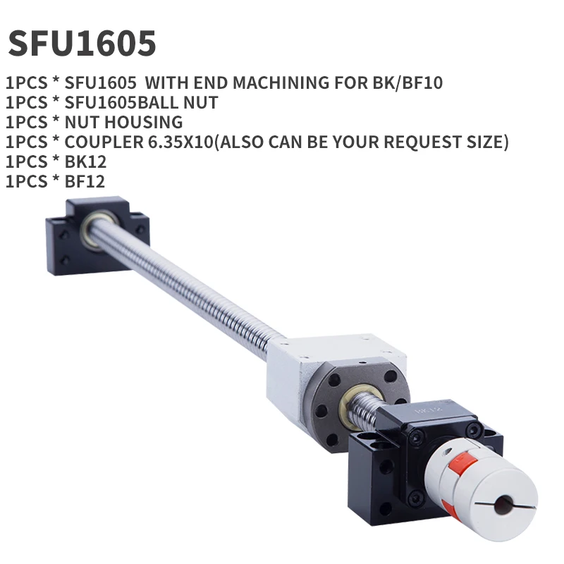 Свинцовый винт SFU1605 набор торжественных винтов C7 с экстремальным mecanizado + 1605