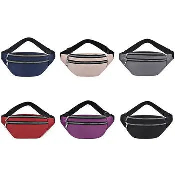 

Universal Sports Travel Waist Bag Wear-resistant Nylon Waist Pack Phone Pouch 63HC