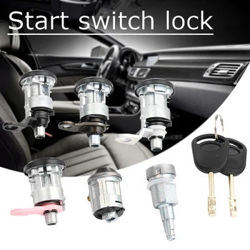 

Car Full Left Right Lock Parts 6Pcs Full Left Right Lock Set Front Rear Door Ignition w/2 Keys For Ford Transit Mk5 1994-2000
