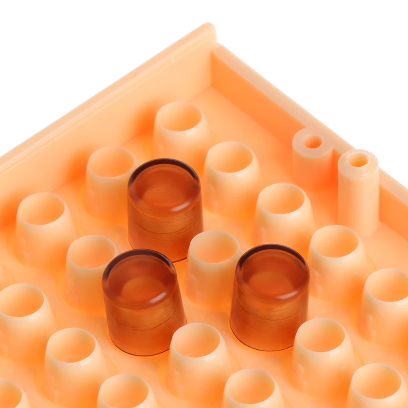 1 компл. Чехол для пчеловодства пчела королева мульти отверстия коробка Apiculture Cupkit сотовые инструменты чашки 72XF