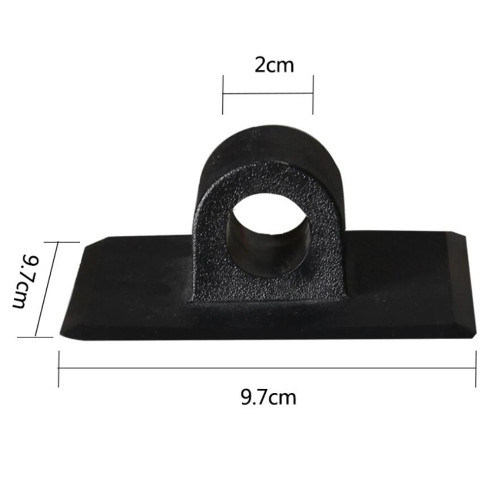 2pcs Inflatable Kayak Engine Mount Boat Motor Holder Handle Ring Fix Hook