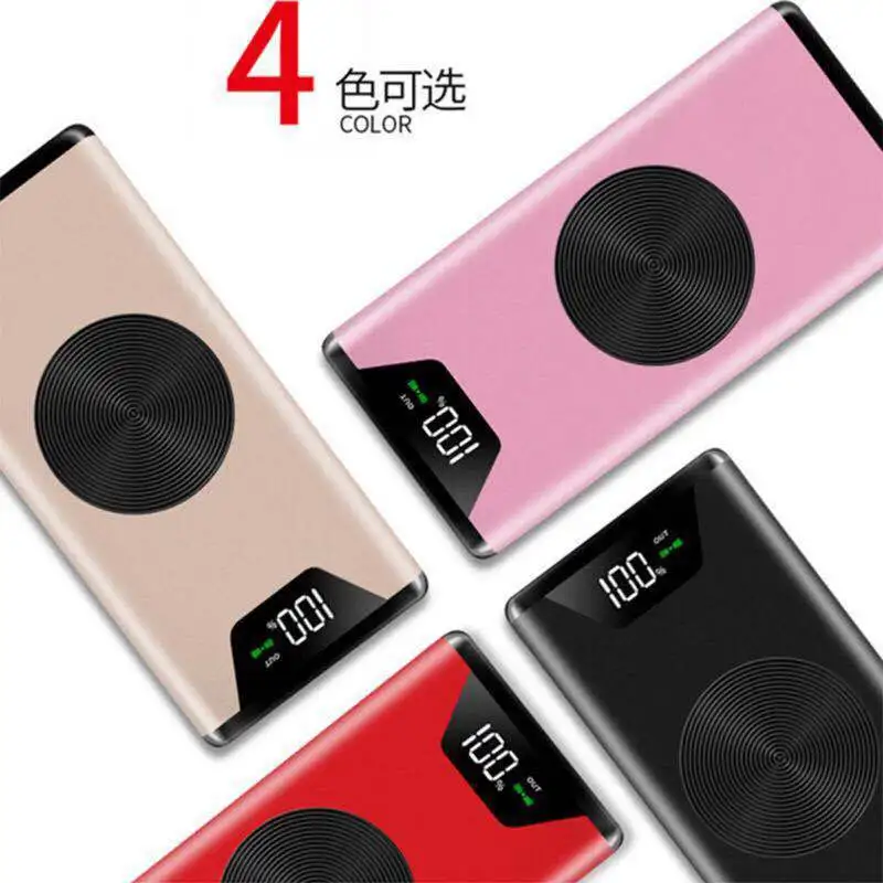 

Factory Approved Mobile Phone Charger Wireless Charging with Digital Power Bank Qi Smart Three-in-One Wireless Power Bank