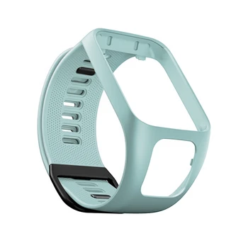 

Watch Band Strap Pin Buckled Waterproof Silicone Wristwatch Bands Replacement Accessories For Tomtom
