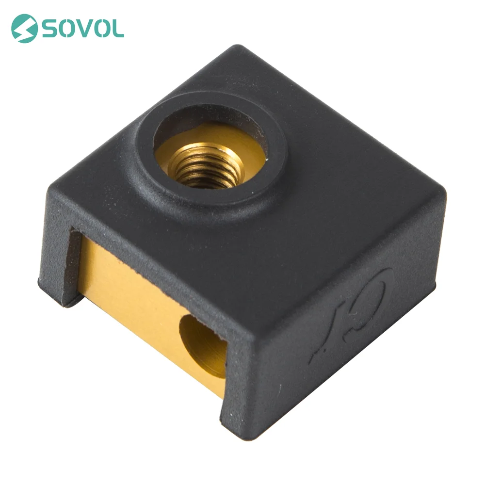 4 шт./лот оригинальный нагреватель Блок Силиконовый чехол Hotend защита 3D части