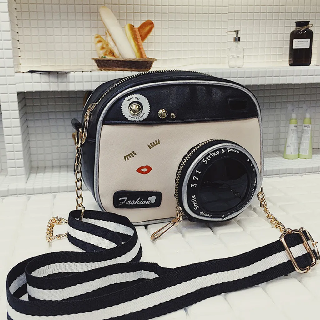 

Maison Fabre Personalized Design Fashion Camera Shape Clutch Shoulder Bag Ladies Casual Mini Messenger Bag Purse Dropshipping 8
