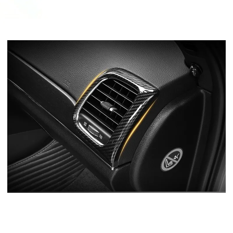 Интерьерные молдинги Sansour для Jeep Grand Cherokee 2011+ 2 шт ABS вентиляционное отверстие кондиционера для Jeep Grand Cherokee наклейка