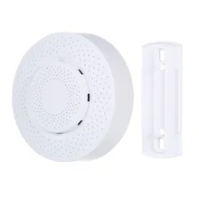 Tuya WiFi Smart CO2 Detector de Monitor de calidad del aire interior Sensor de calidad de aire pruebas formaldehído VOC de dióxido de carbono del probador del metro
