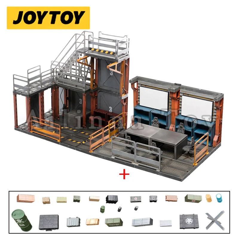 Joytoy 1/18 Diorama Mecha Area Di Prova Del Deposito Area Di Riunione (Accessori Gratuiti Inclusi) Giocattolo Modello Anime Spedizione Gratuita