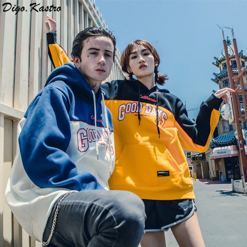 2019 オリジナルストリートファッション Bf スタイルパーカー男性 女性下半身消失デザインパーカーストリートカップルプルオーバー Hoodies Sweatshirts Aliexpress