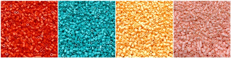 200Pcs 5mm High Grade HAMA Perler Beads for GREAT Kids Great Fun DIY Intelligence Educational Toys Craft Puzzles (Hole Size:3mm) cute Beads