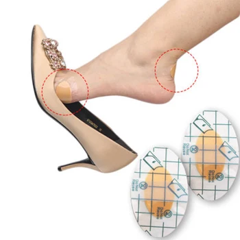 

2pcs/10pcs Foot Care Socks Invisible Back Heel Pads for High Heel Shoes Grip Adhesive Liner Foot Care Cushion Protector Pads