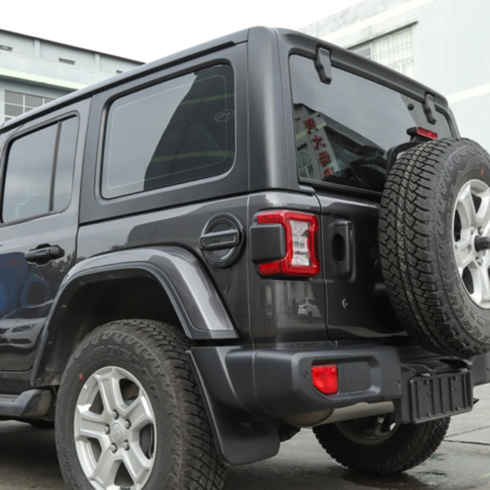 ABS Материал углеродного волокна топливный Наполнитель двери Газа крышка для Jeep Wrangler JL