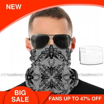

Ghost Bc Mouth Face Mask Ghost Cirice Moth Kaleidoscope Facial Mask with Filters Adult Kawai Cool Mask