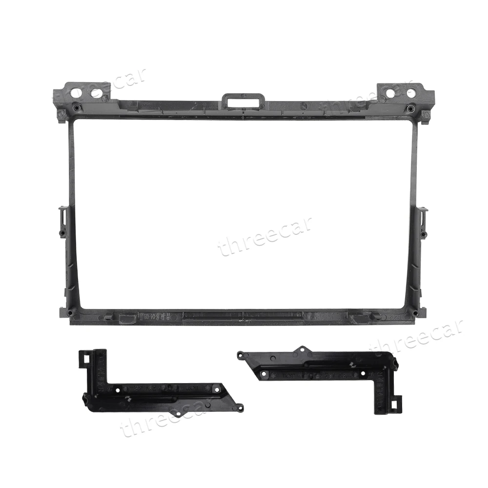 2Din Автомобильная Радио Рамка фасции подходит для Toyota LAND CRUISER Prado 120 2003-2009 Android Панель GPS Dash рамка Комплект Монтажная Рамка