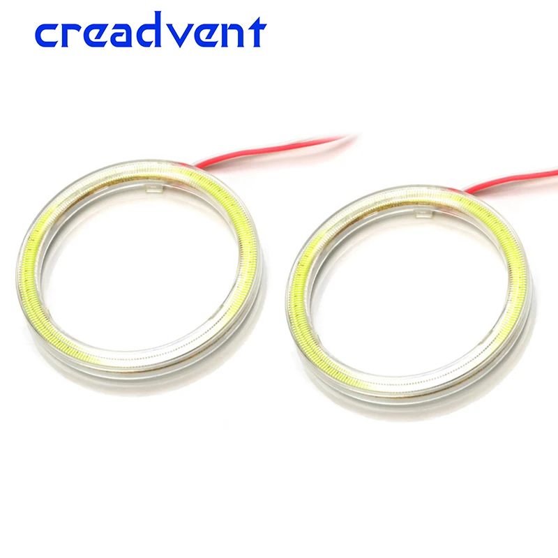 2 шт. светодиодные кольца Angel Eye для автомобиля 60/70/80/90/100/110/120 мм|cob 12v|cob led 12vcob |