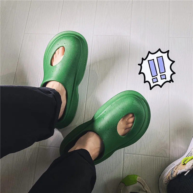 Non Slip Slippers Eva Slippers Fashion Slippers Summer Men Women Designer Casual Flip Flops Beach Sandals Outdoor Home Bathroom