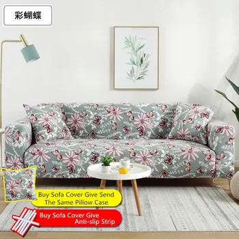 

Stretch Slipcovers Elastic Stretch Sofa Covers for Living Room Couch Cover L shape Sectional Armchair Cover Furniture Slipcovers