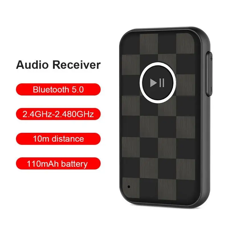 BT09 Bluetooth адаптер 5,0 Мини Bluetooth музыкальный аудио приемник 3,5 мм разъем для автомобильного динамика стерео наушники громкой связи Прямая поставка