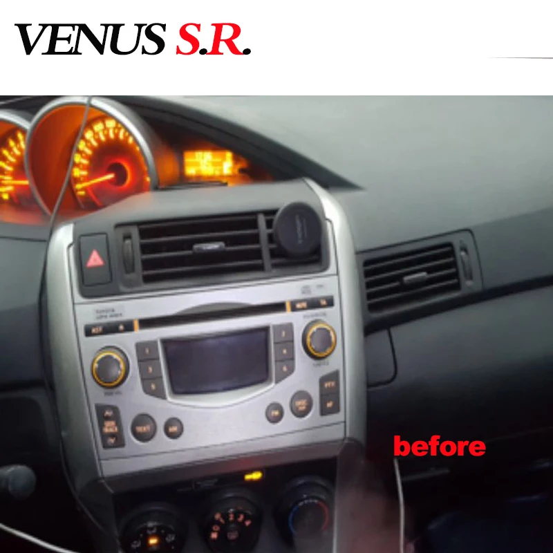 Автомобильный dvd плеер VenusSR на Android 8 1 2.5D для Toyota Verso EZ радио мультимедиа стерео gps
