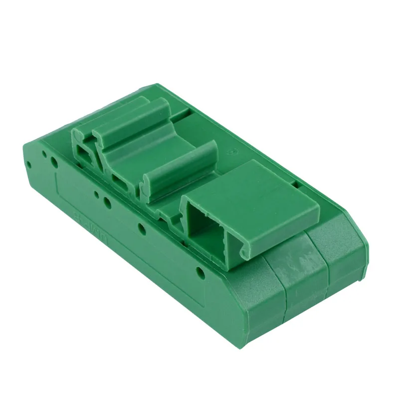 UPM-02 PCB Перевозчик кронштейн печатной платы PCB железнодорожное Крепление c креплением на рейке DIN Поддержка адаптеры пластиковые ножки для PCB Д x Ш