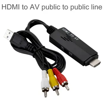 

Long 1080P HDMI to AV RCA HD Converter Adapter Cable for Individuals / Families