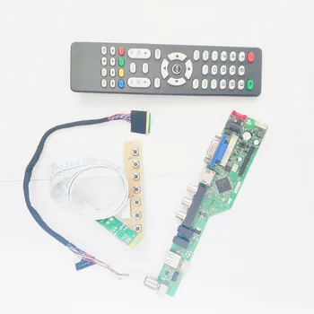 

For LP156WF2-TLA1/TLA2 WLED LVDS 40Pin T.V53 display controller drive card 15.6" HDMI VGA USB AV laptop panel 1920*1080 DIY kit